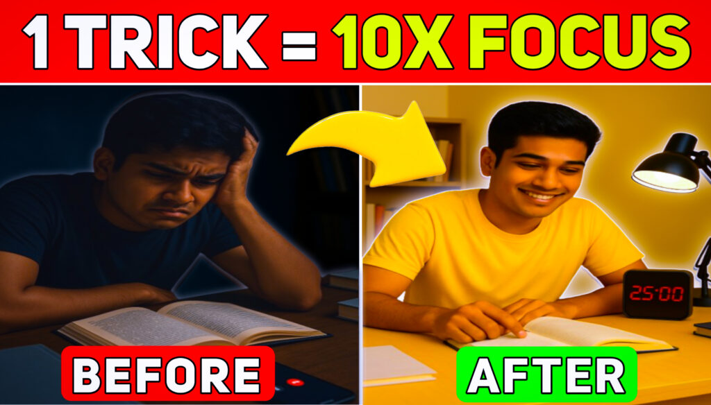 Select Pomodoro Technique: टॉपर्स के लिए Best Time Management Hack Pomodoro Technique: टॉपर्स के लिए Best Time Management Hack