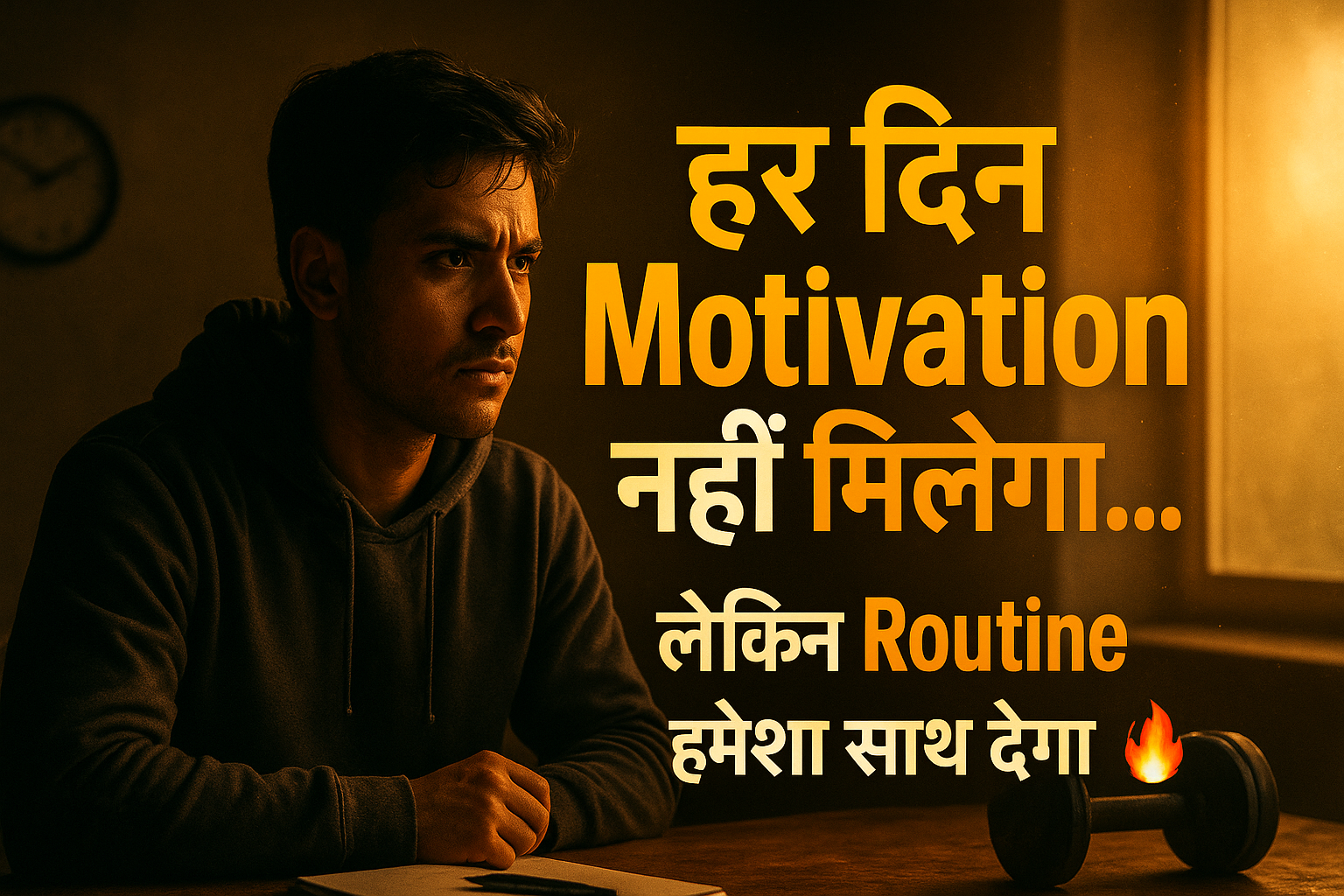 Discipline over Motivation