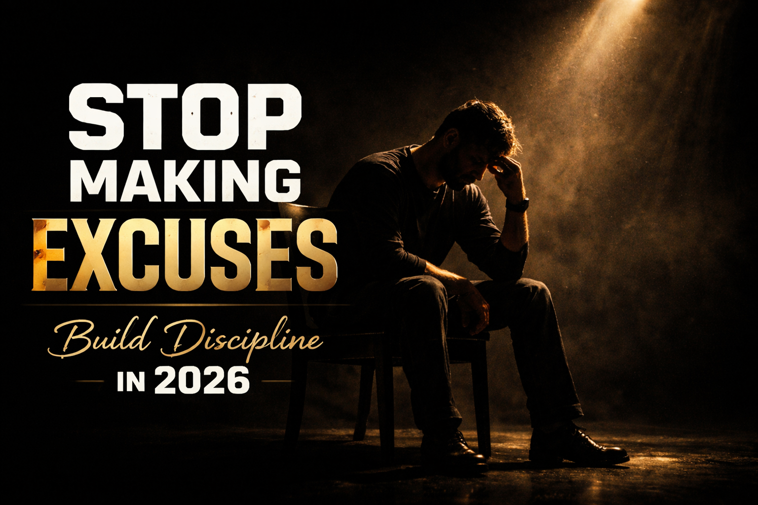 How to Stop Making Excuses and Stay Disciplined
