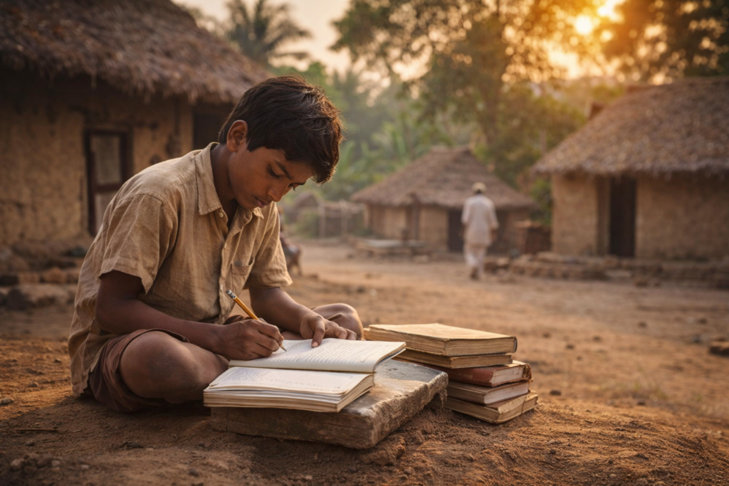 Young Dhirubhai Ambani early life inspiration 