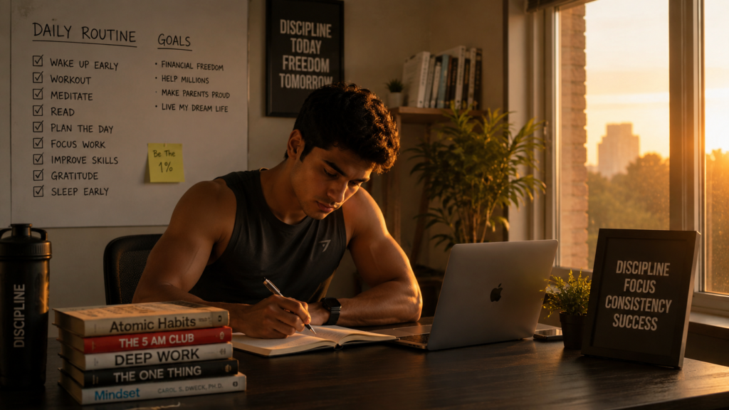 Daily habits of successful and disciplined people