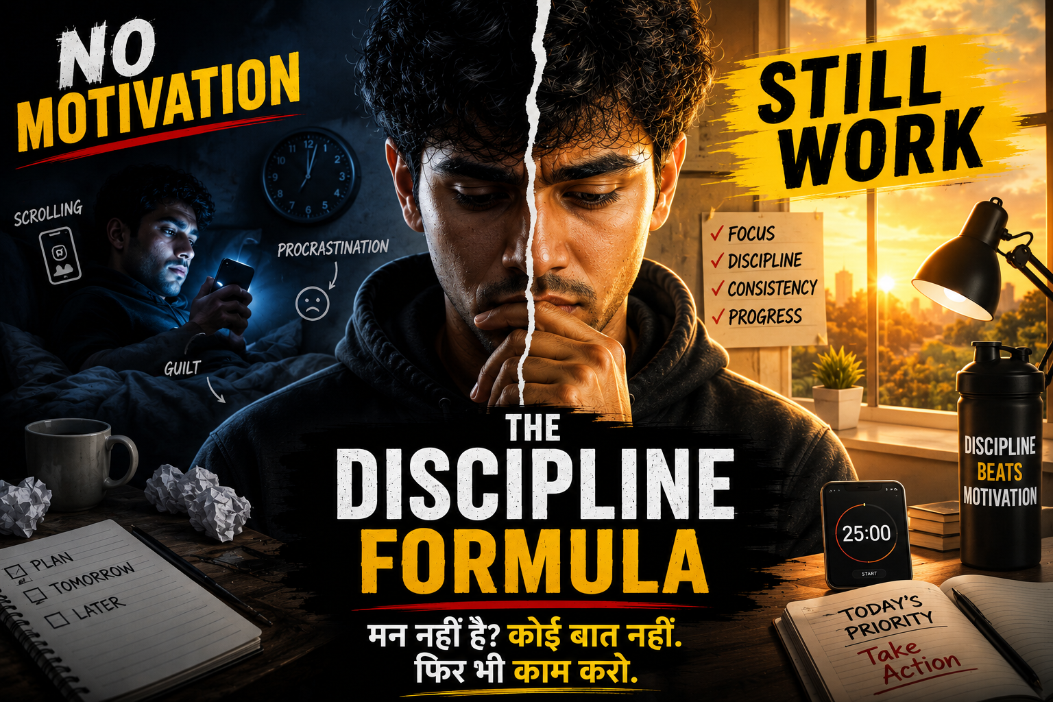 Discipline Without Motivation