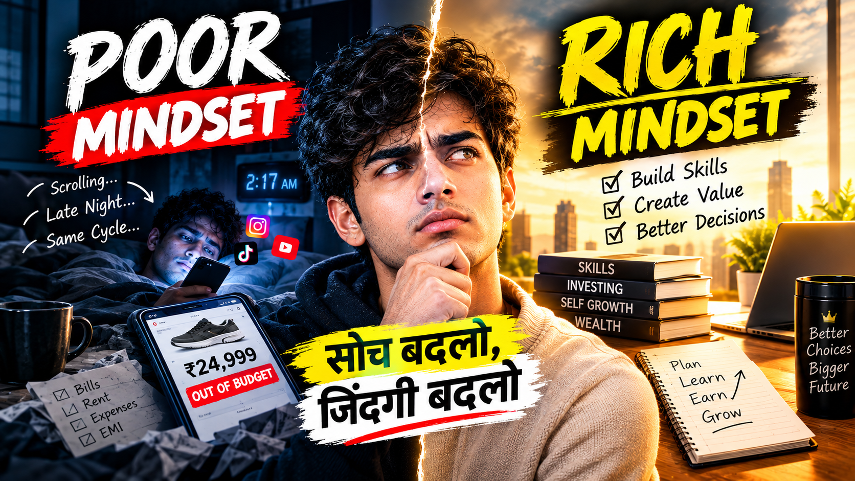 Rich vs Poor Mindset