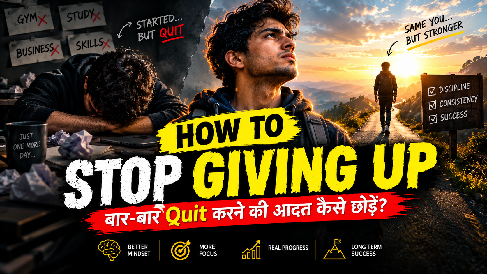 How to Stop Giving Up